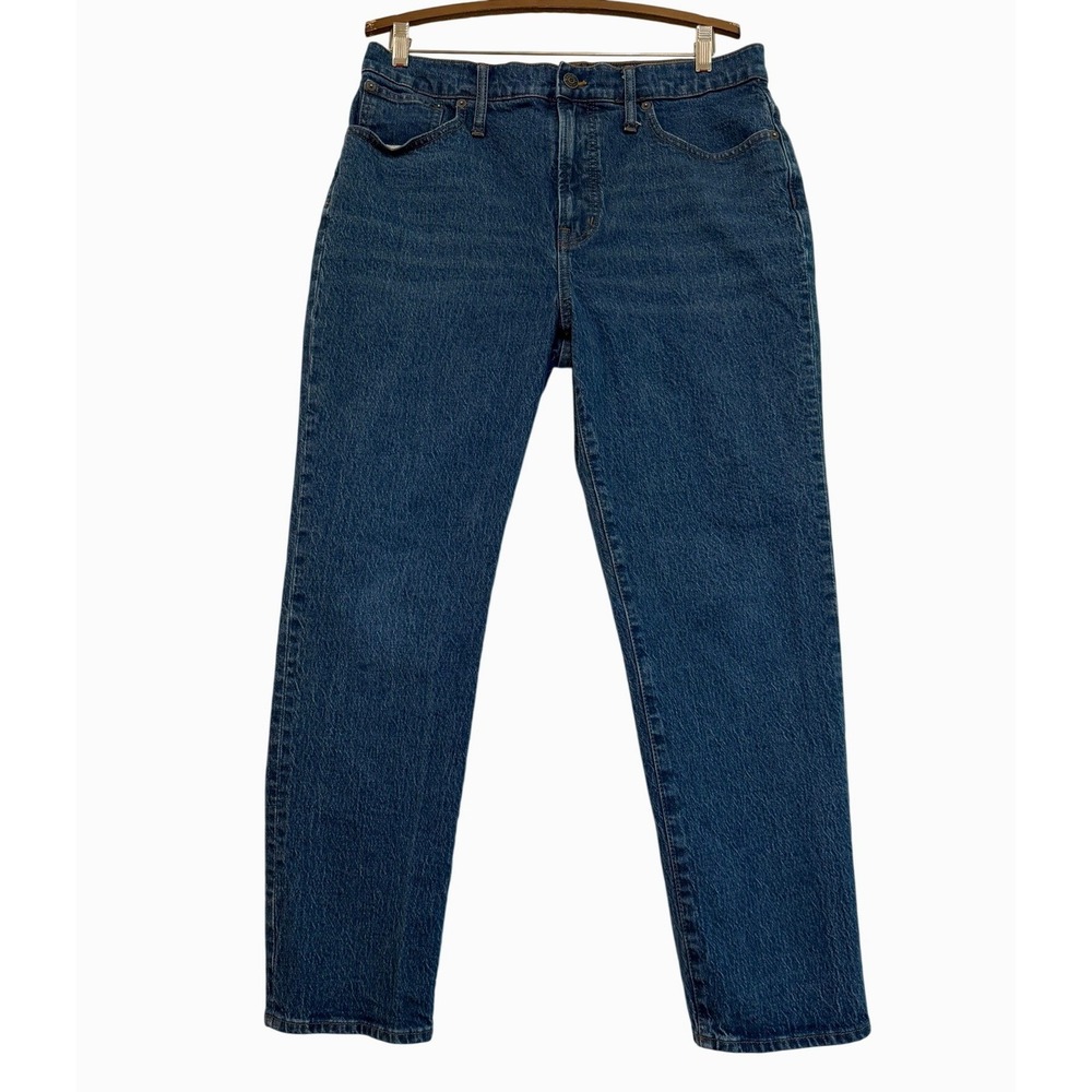 Madewell The Perfect Vintage Jean Medium Wash High Rise Tapered Denim Size 31